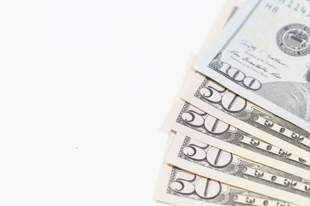 istock Macro shot of fifty dollars bill 903391068