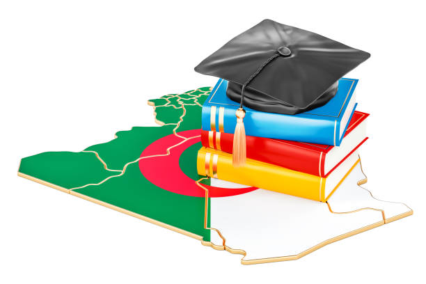 istock Education in Algeria concept, 3D rendering isolated on white background 903409780