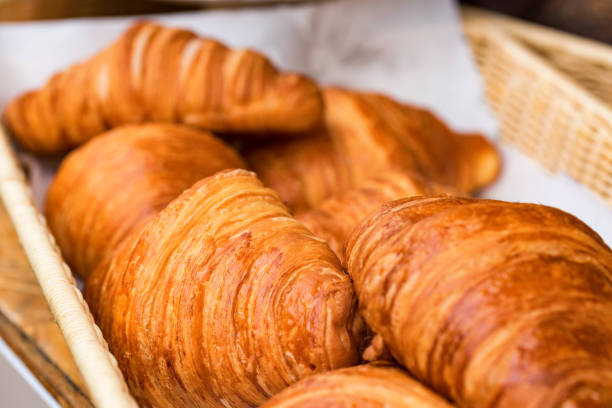 istock Close-up of croissant bread 903413752