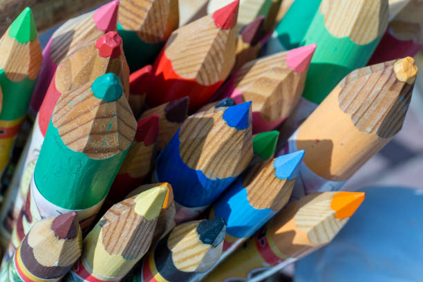 istock Many colorful pencils closeup. 903423722