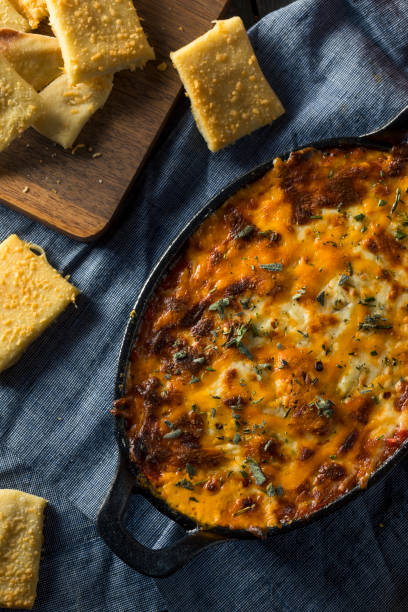 istock Homemade Baked Pizza Dip 903427922