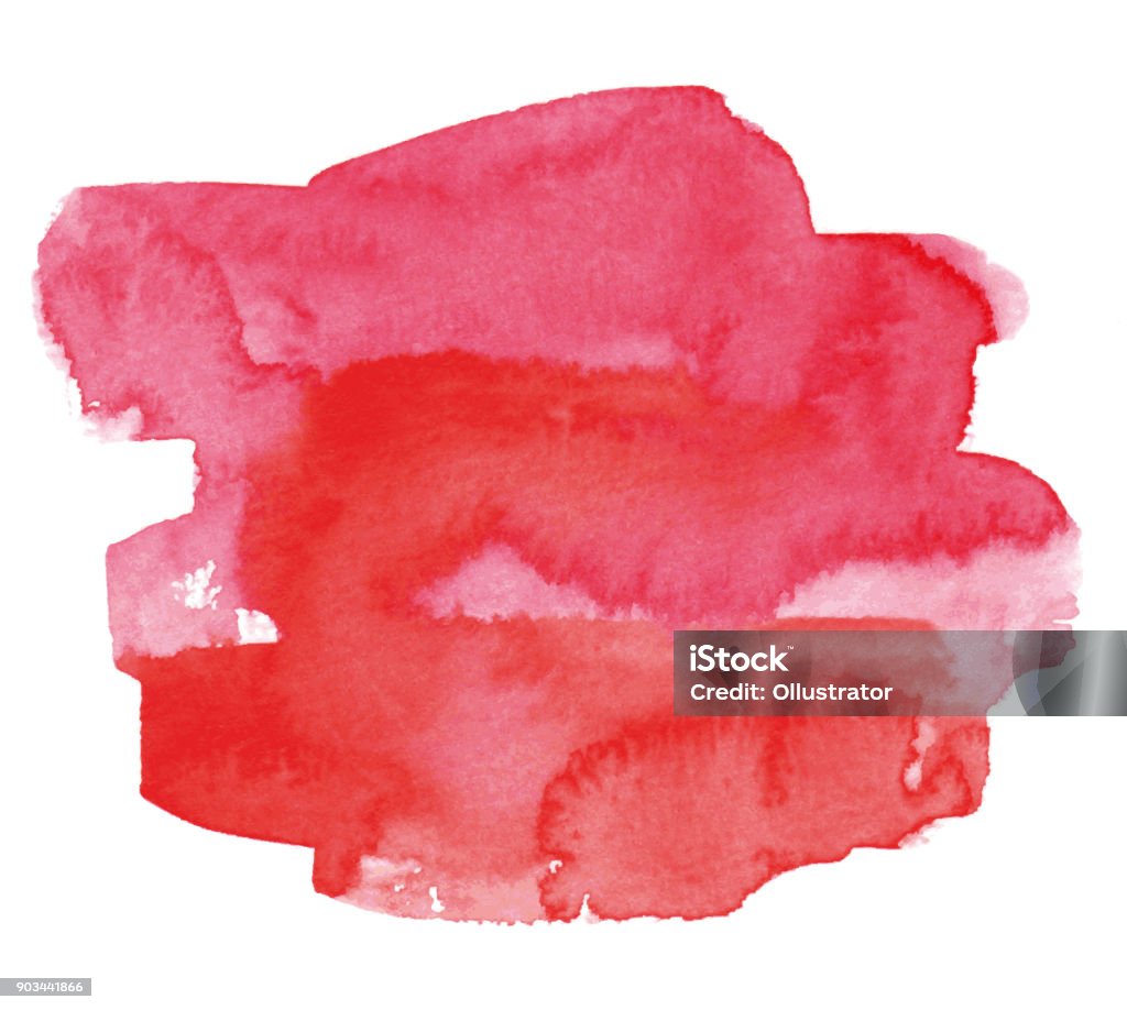 Pink watercolor background Vectorized  watercolor splash. Watercolor Painting stock vector