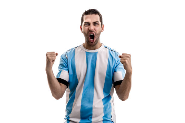 istock Argentina Soccer fan celebrating 903442468