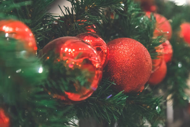 istock Christmas ornaments on the Christmas tree 903460146