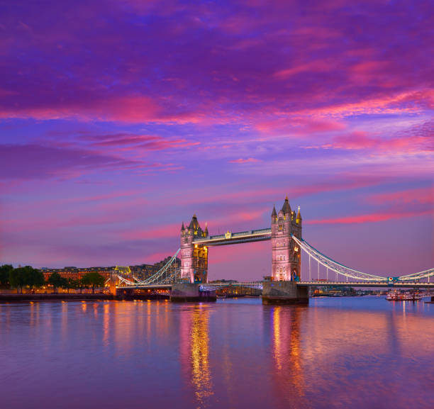istock London Tower Bridge sunset on Thames river 903460374