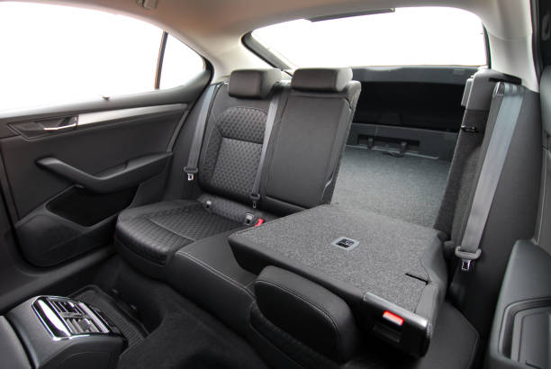 istock folded rear seat of the car 903468968