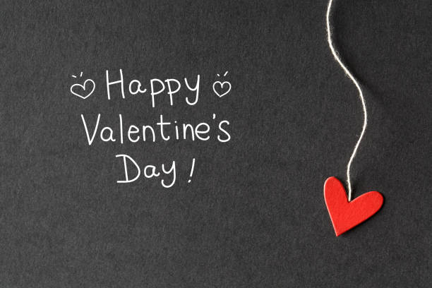 istock Valentines Day message with paper hearts 903488066