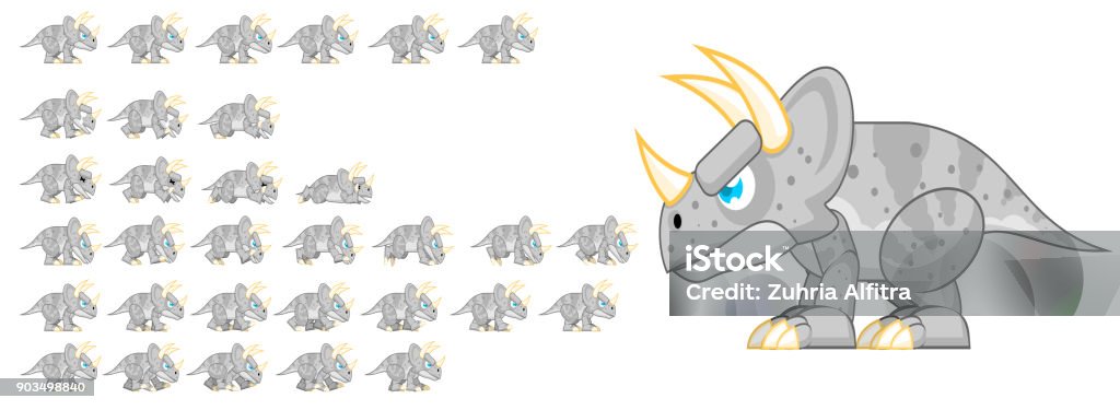 Dinosaur Game Sprites Stock Illustration - Download Image Now -  Pterodactyl, Activity, Adventure - iStock