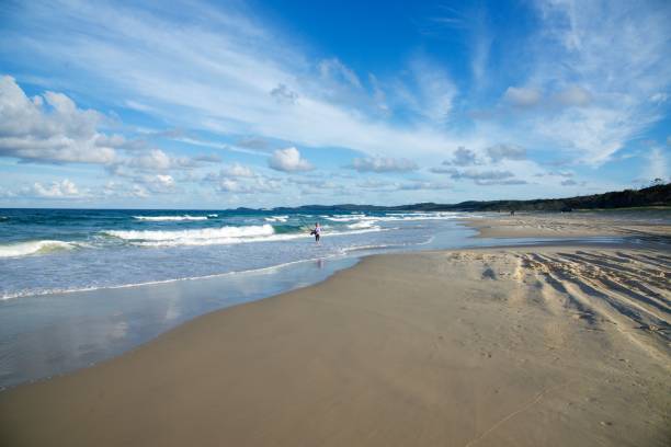 istock Beach fishing on Fraser island at sunset 903510254
