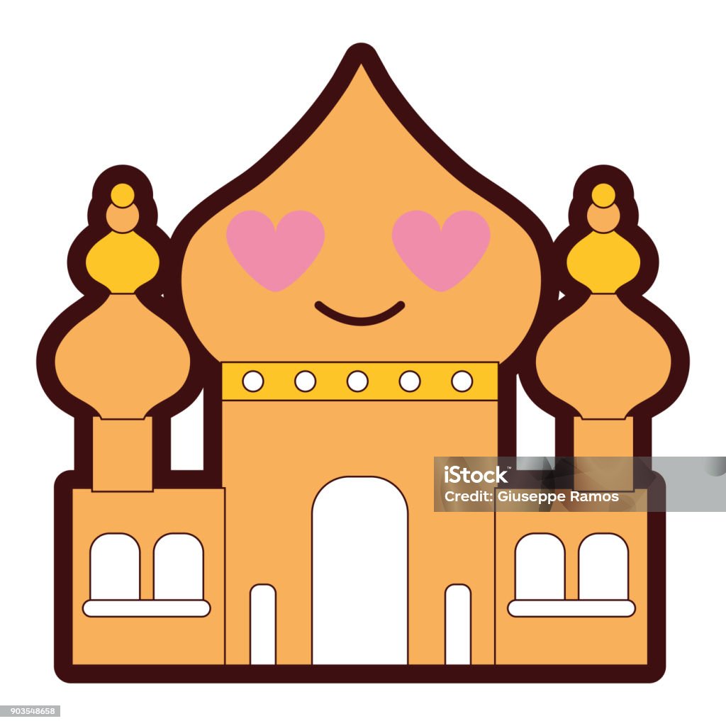 Ilustración de Línea Color Taj Mahal En Amor Kawaii Dibujos Animados y más Vectores Libres de Derechos de Amor - iStock Ilustración de Línea Color Taj Mahal En Amor Kawaii Dibujos Animados y más Vectores Libres de Derechos de Amor - iStock