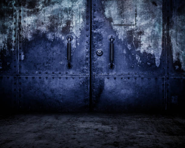 istock Abstract Urban Interior Metallic Room Stage Background Texture 903549518
