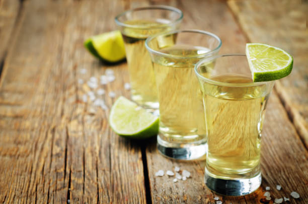 istock Tequila in glasses with lime and salt 903553184