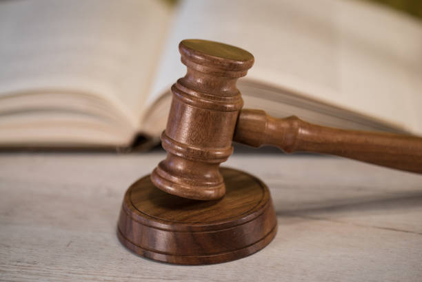 istock Law symbols. Court theme 903573362