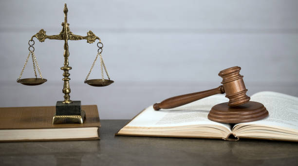 istock Law symbols. Court theme 903575796