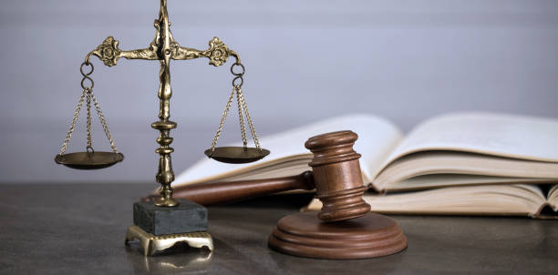 istock Law symbols. Court theme 903576262