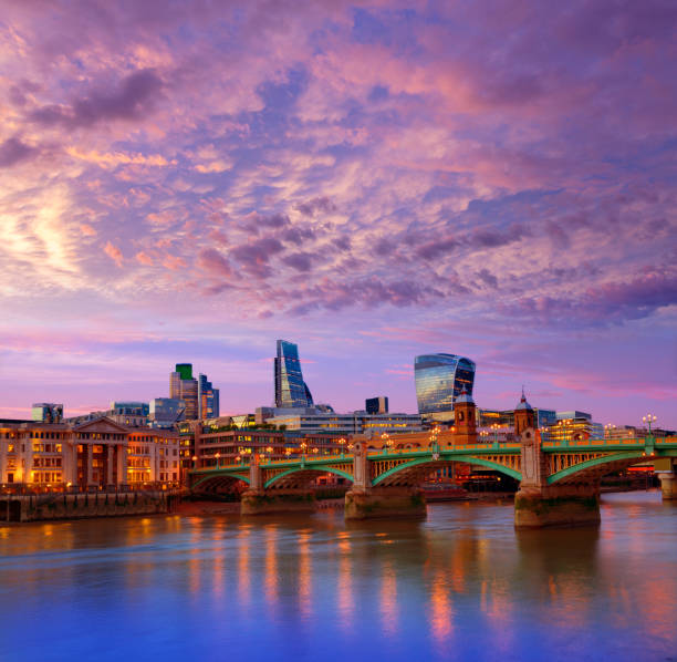 istock London skyline sunset Southwark bridge UK 903578212