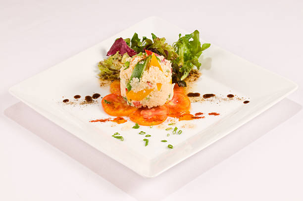 istock Couscous with tomatoes and salad 90358379