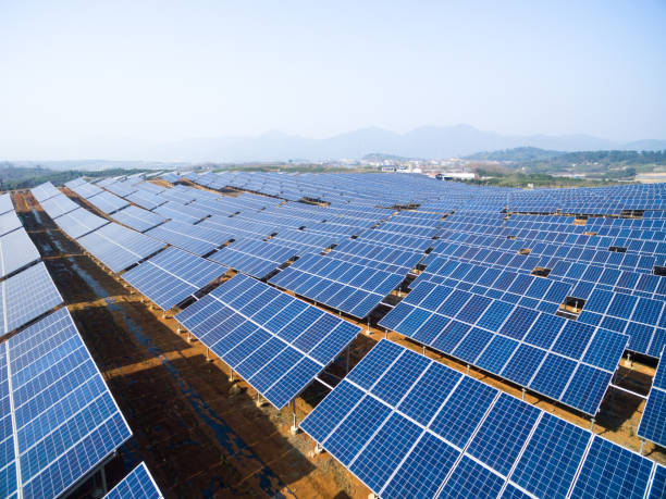 istock solar panels in the field 903585074