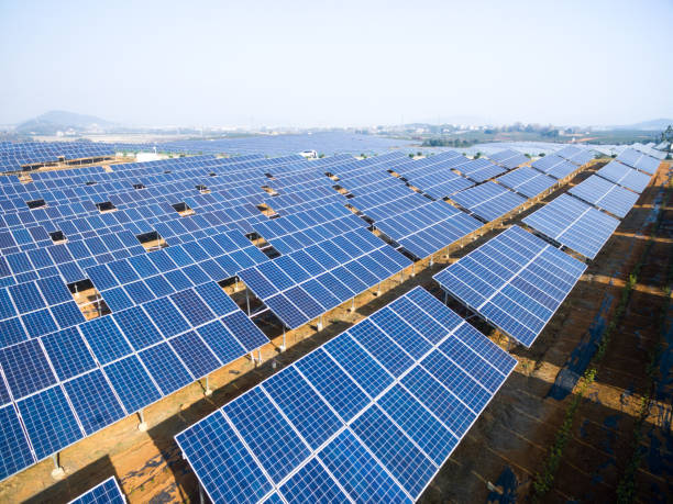 istock solar panels in the field 903585746