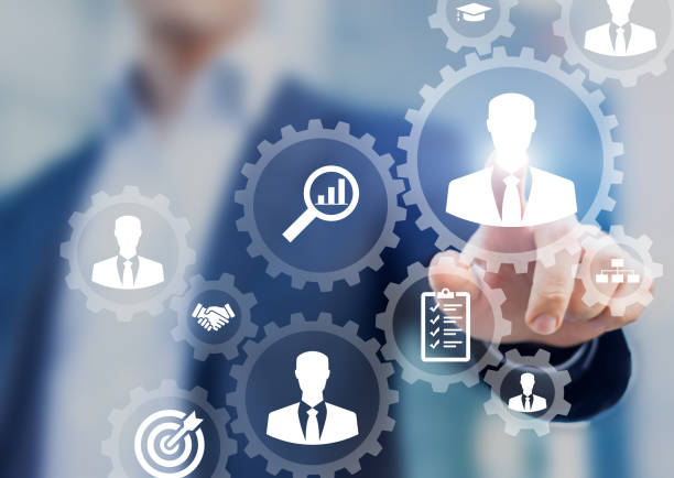 istock Human resources management and recruitment business process HR manager hiring 903585992
