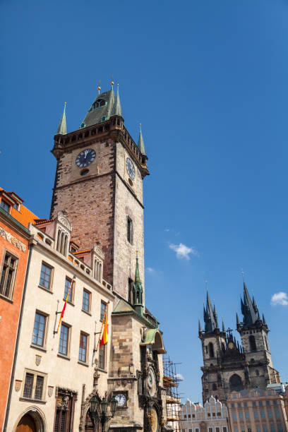 istock Prague Old Town Hall in sunny day 903588466