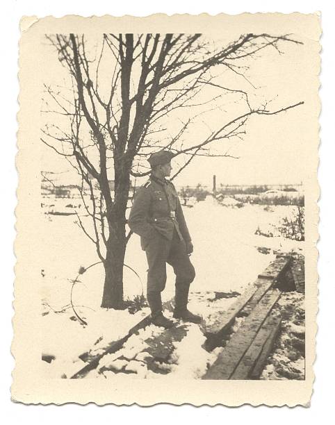 istock German soldier in russia 90359173