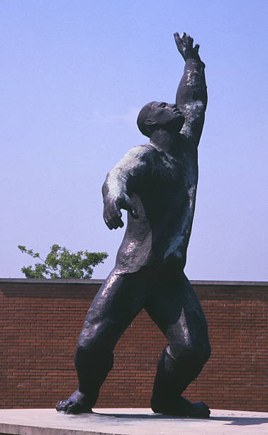 istock Communist era statue in Szobor Park, Budapest (3) 90359517