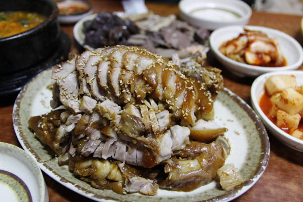 istock Korean style braised pork belly 903597284