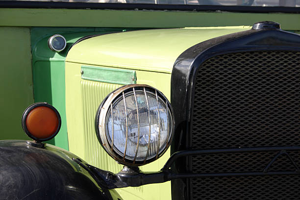 istock Retro car detail 90360535