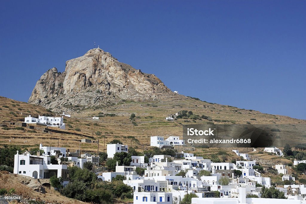 Insel Tinos Inland Village - Lizenzfrei Griechenland Stock-Foto