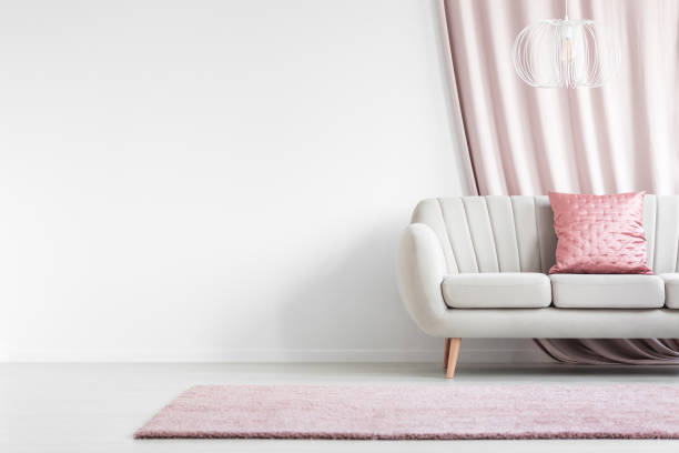 istock Satin pillow in living room 903617108