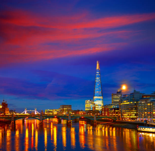 istock London skyline sunset on Thames river 903618422