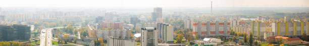 istock Panoramic view of Bratislava with modern apartment buildings 903618496