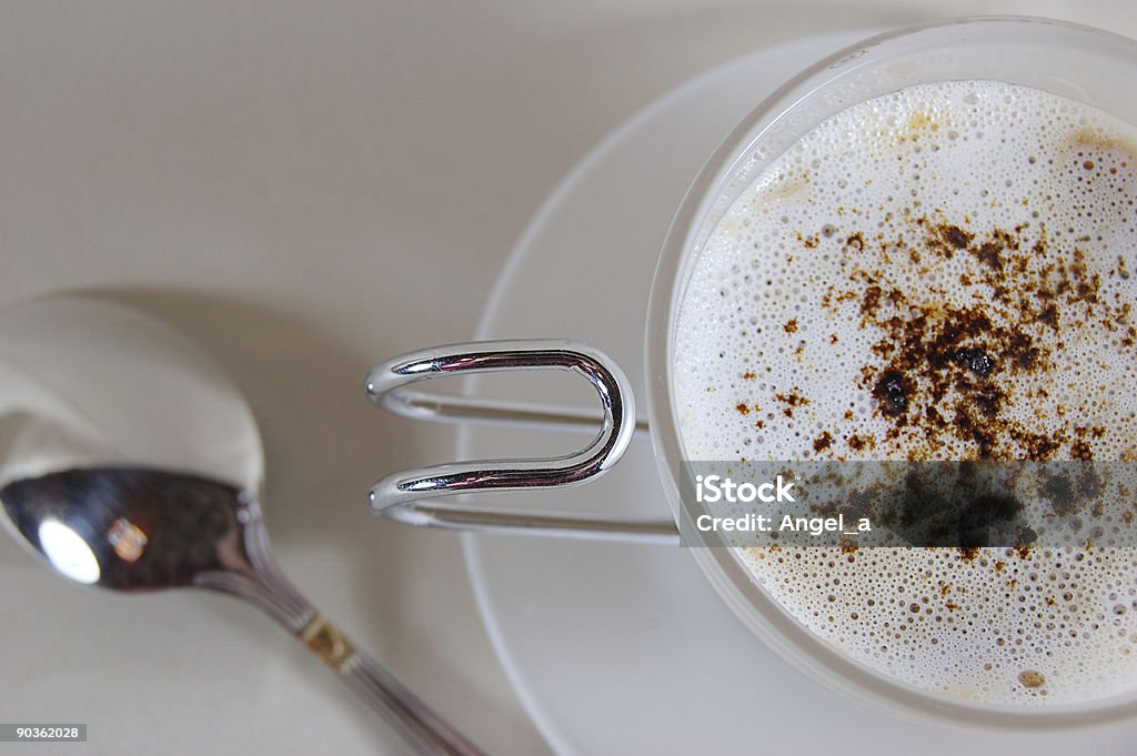 Manhã com cappuccino - Foto de stock de Amor royalty-free