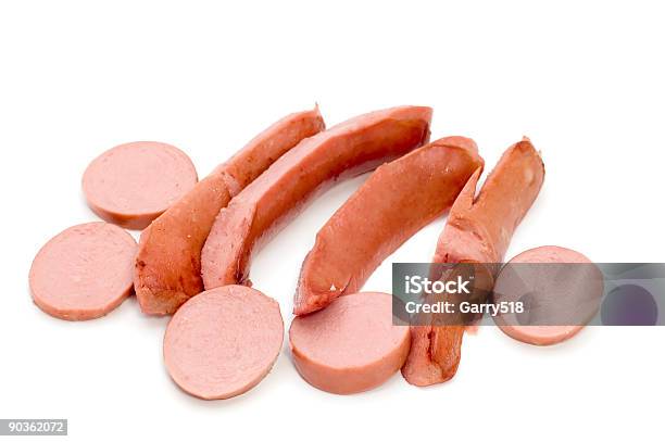 Frankfurter On White Stock Photo - Download Image Now - Breakfast, Color Image, Food