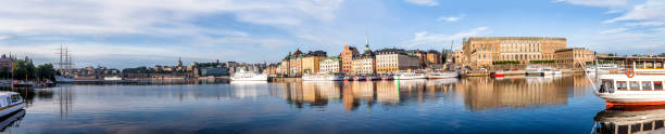 istock Stockholm daylight skyline panorama 903625232