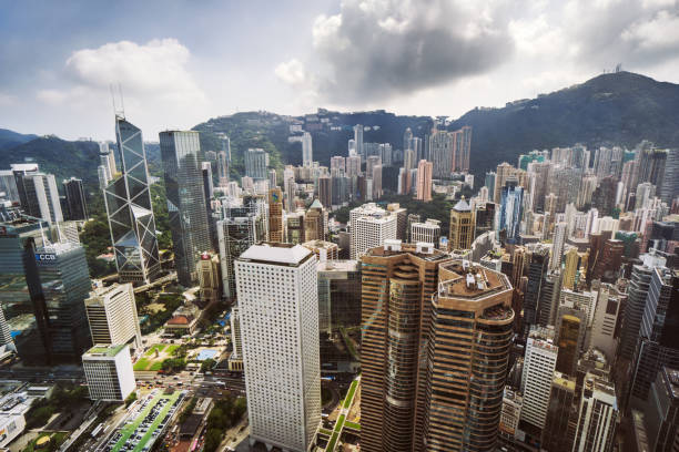 istock Elevated View of Hong Kong 903629140