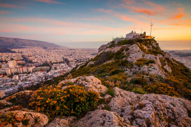 istock Lycabettus hill in Athens. 903629858