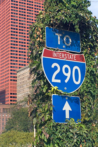 istock Sign of Interstate 290 in Chicago 90363222