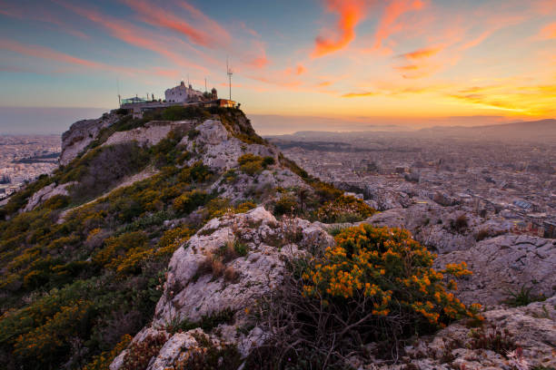 istock Lycabettus hill in Athens. 903632320