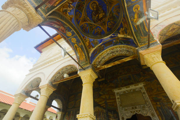 istock Painted church in Horezu Monastery 903637188