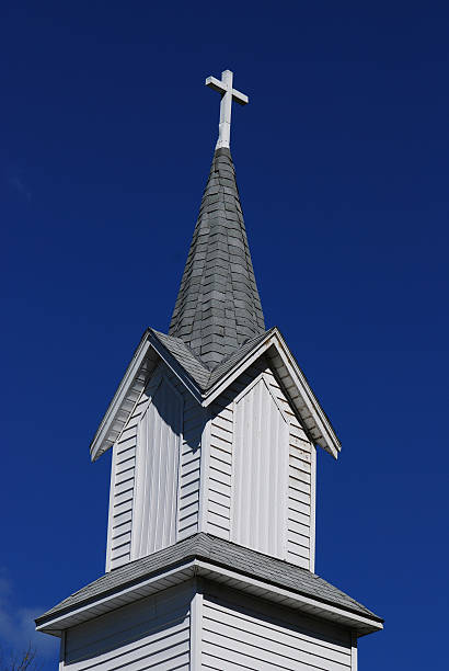 istock Country Church Steeple 90363875
