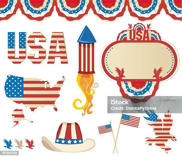 国立アメリカ Symbolics レトロ - お祝いのベクターアート素材や画像を多数ご用意 - お祝い, アメリカ共和党, アメリカ合衆国