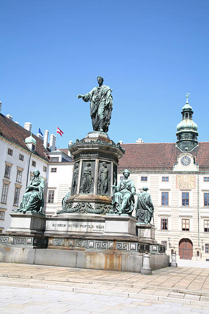istock Imperial palace main courtyard in Vienna, Austria 90364552
