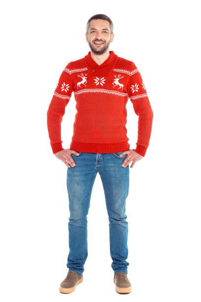istock man in red christmas sweater 903645558