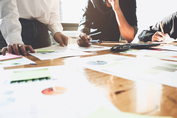 istock Business People Analyzing Statistics Business Documents, Financial Concept 903645846