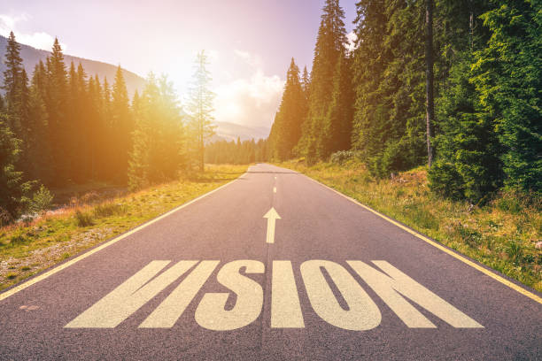 istock Vision word written on road in the mountains 903650504