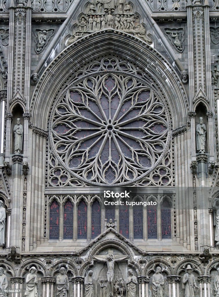 Trondheim landmark-Cathédrale - Photo de Architecture libre de droits