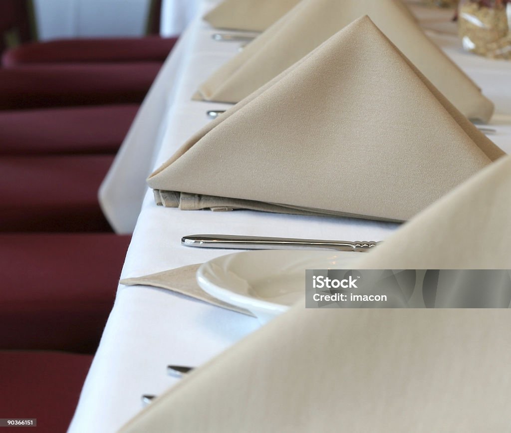 Abendessen im restarunt Tisch - Lizenzfrei Arrangieren Stock-Foto