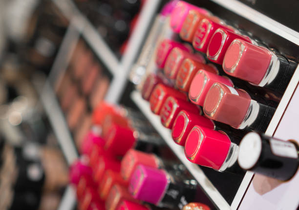 istock Lipstick testers in the beauty shop. 903666964